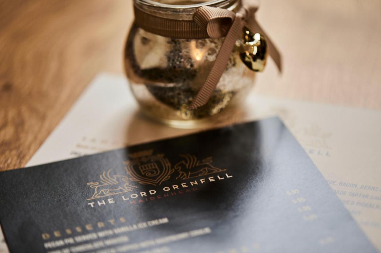 The Lord Grenfell Bed & Breakfast Maidenhead Ngoại thất bức ảnh Menu